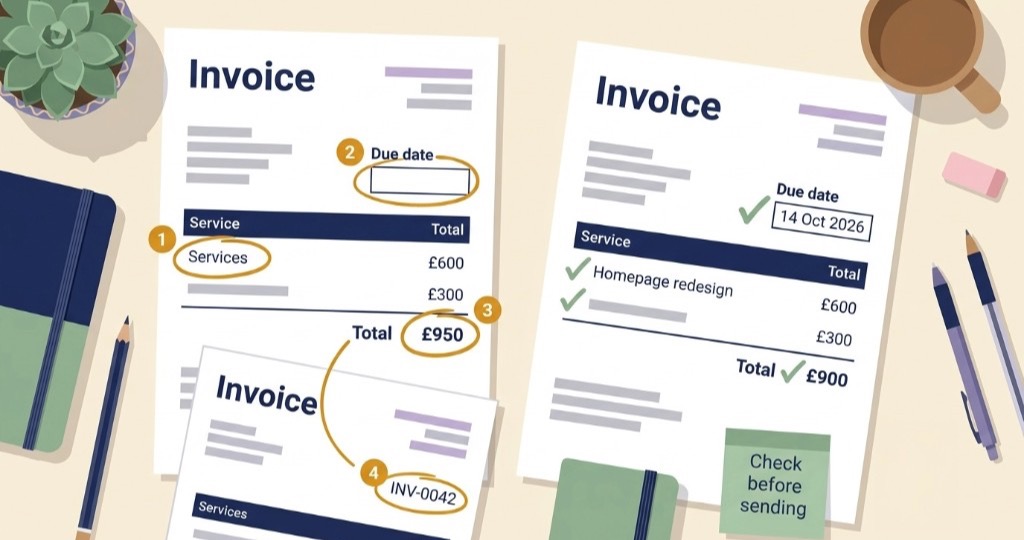 12 common invoice mistakes that delay payment (and fixes)