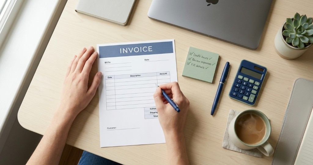 How to make an invoice