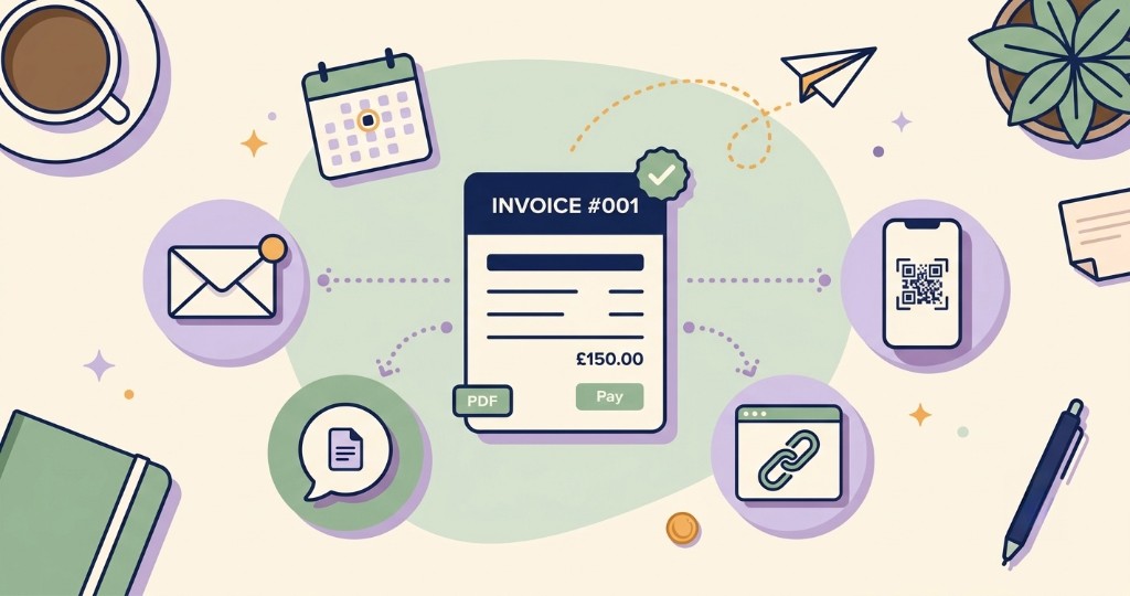 How to send an invoice: email templates, links, and PDFs