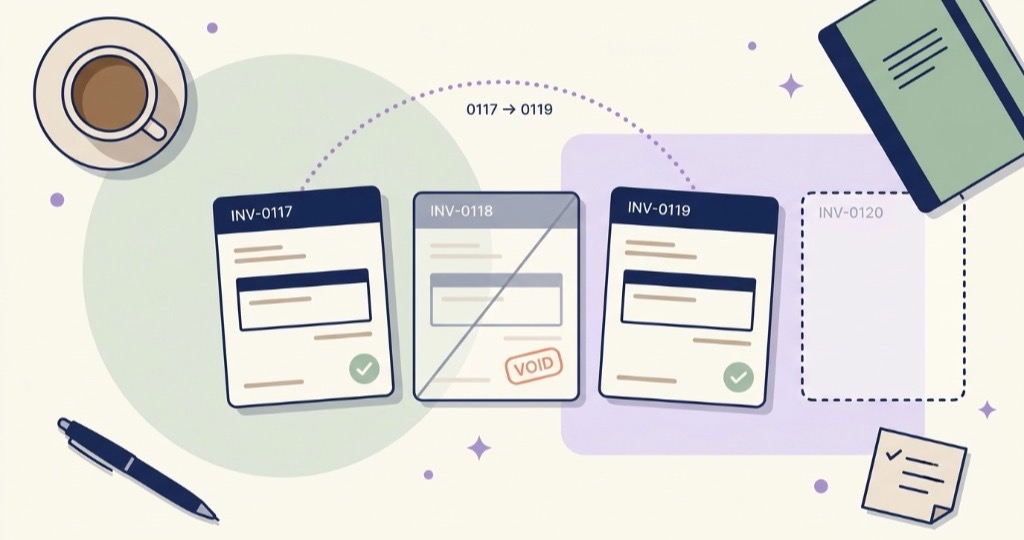 How to number invoices: formats, examples, and rules
