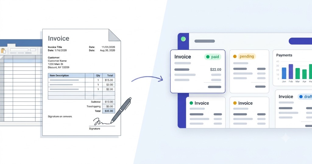 Invoice templates vs invoice apps — which fits you?